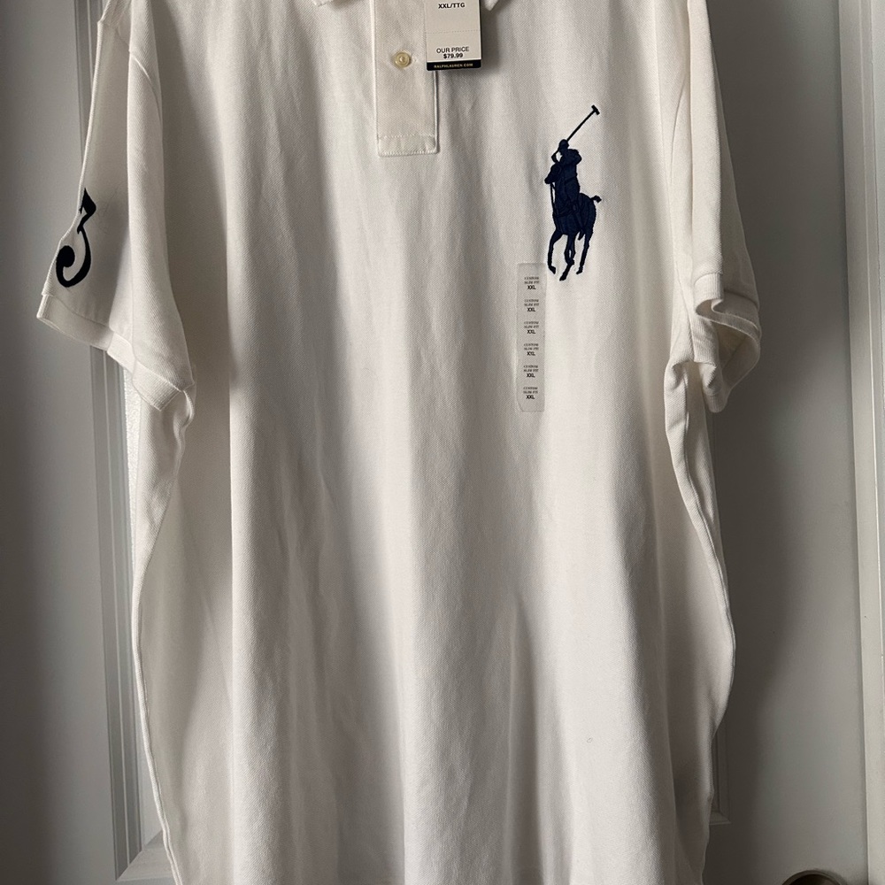 Big Pony XXL White Custom Slim Fit.